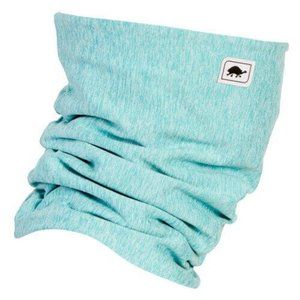 Turtle Fur Comfort Shell Stria UV Pipe Dream Fleece Lined Neck Warmer Aquamarine